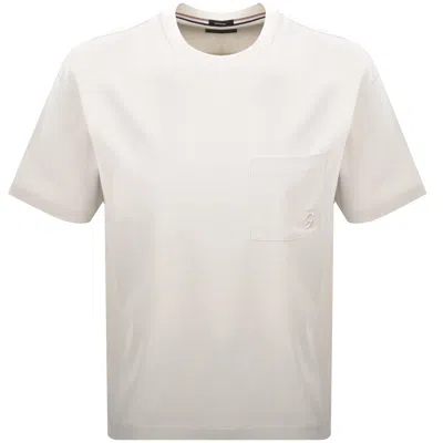 Hugo Boss Boss C Tames 116 T Shirt Cream In Neutral