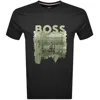 Hugo Boss Logo-print Graphic T-shirt