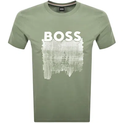 Hugo Boss Boss C Thompson 214 T Shirt Green