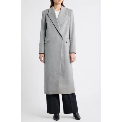 Hugo Boss Boss Callafy Cashmere Coat In Gray