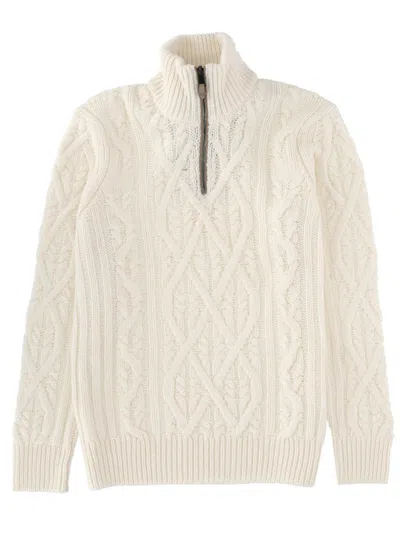Hugo Boss Boss Camel Sweater " Harpeno" In Multi