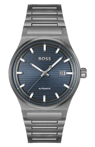 HUGO BOSS BOSS CANDOR AUTOMATIC BRACELET WATCH