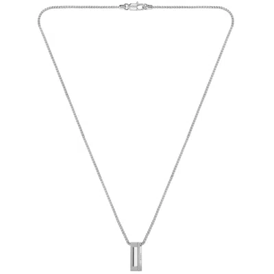 Hugo Boss Boss Candor Bar Necklace Silver