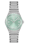 Hugo Boss Boss Candor Bracelet Watch, 32mm In Green