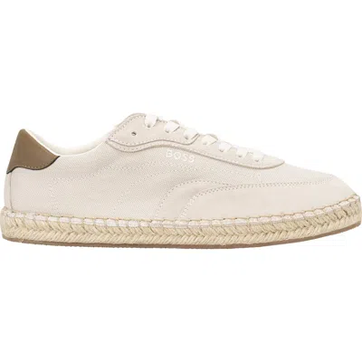 Hugo Boss Boss Carlynn Espadrille Sneaker In White