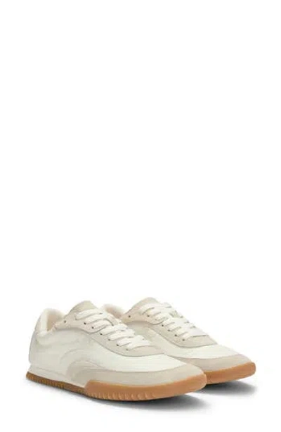 Hugo Boss Boss Carlynn Low Top Sneaker In White