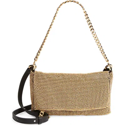 Hugo Boss Boss Caro Shoulder Bag In Gold