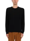 Hugo Boss Boss Cashmere Sweater In Black