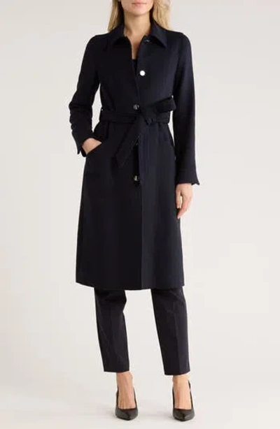 Hugo Boss Boss Casiotta Coat In Blue