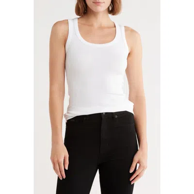 Hugo Boss Boss Cematite Tank Top In White