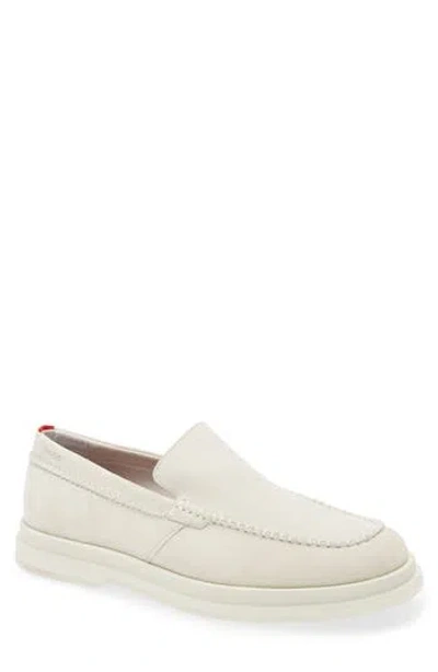 Hugo Boss Beige Moc Toe Loafers In 271-light Beige