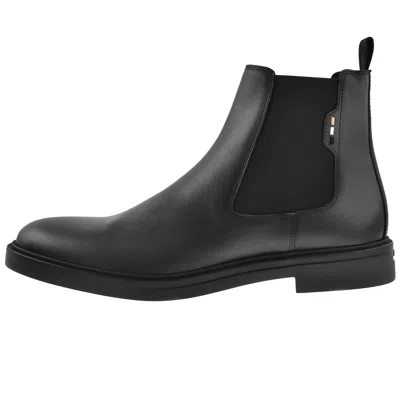 HUGO BOSS BOSS CHELSEA BOOTS BLACK