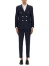 Hugo Boss Boss Chessed Dress In Blue