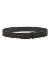 Hugo Boss Logo Belt Adjustable Length In Black