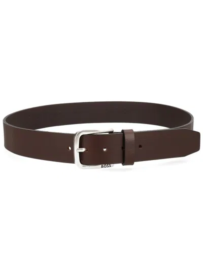 Hugo Boss Boss Cintura "janni Sz40" In Brown