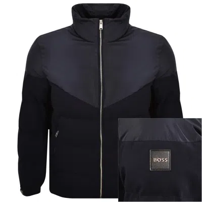 Hugo Boss Boss Clanello1 Waterproof Jacket Dark Blue