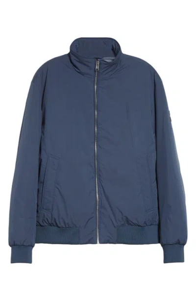 Hugo Boss Boss Clase Bomber Jacket In Blue