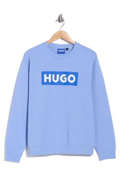 Hugo Boss Boss Classic Graphic Sweatshirt In Blue