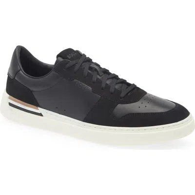 Hugo Boss Boss Clint Tenn Nult Low Top Sneaker In Black