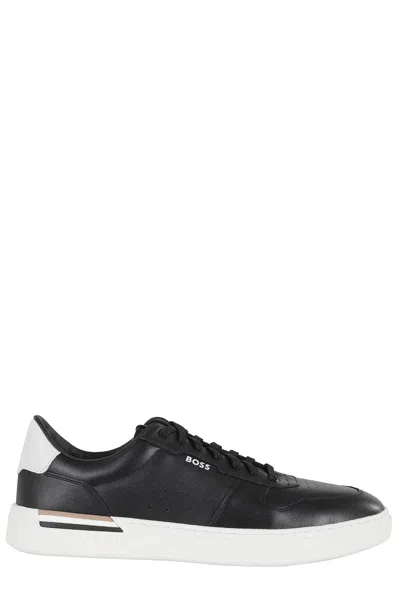 Hugo Boss Boss Clint Tenn Sneakers In Black