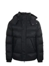 Hugo Boss Boss Jacket In Quilted Nylon In Black