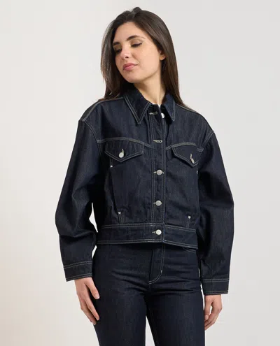 Hugo Boss Boss Coats In Blu Blu E Verdi