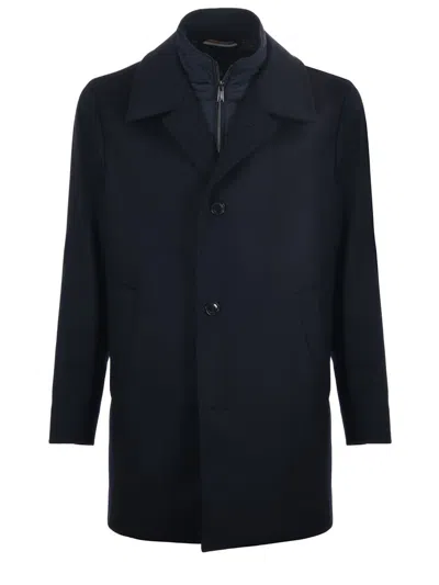Hugo Boss Boss  Coats In Blue