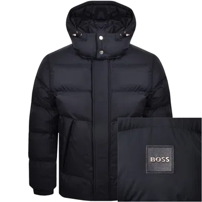 Hugo Boss Boss Corbinian5 Hooded Jacket Blue