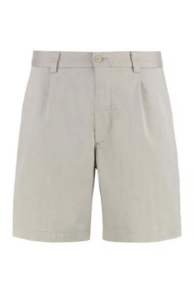 HUGO BOSS BOSS COTTON BLEND BERMUDA SHORTS