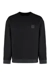 Hugo Boss Boss Cotton Blend Crew-neck Sweatshirt