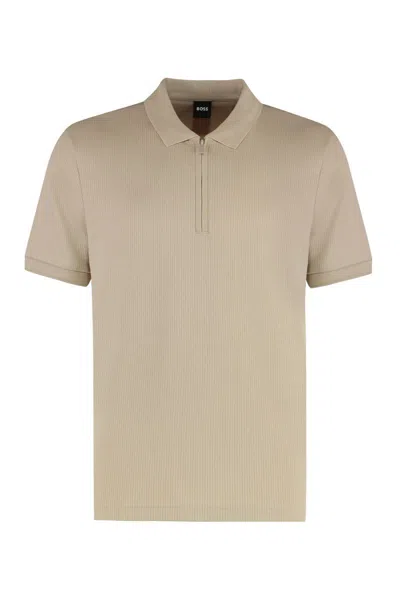 Hugo Boss Boss Cotton Blend Polo Shirt
