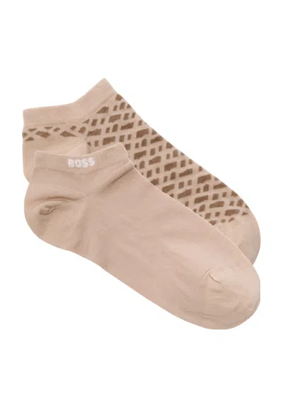 Hugo Boss Boss Cotton-blend Trainer Socks