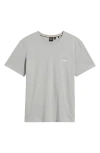 Hugo Boss Boss Cotton Lounge T-shirt In Gray