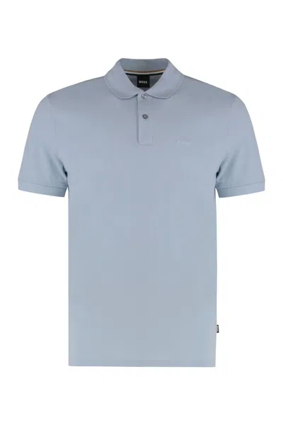 HUGO BOSS BOSS COTTON-PIQUÉ POLO SHIRT