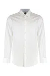 Hugo Boss Boss Cotton Shirt In White