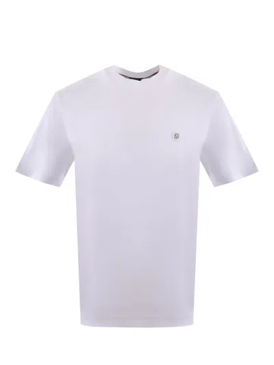 Hugo Boss Boss Cotton T-shirt In White