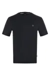 Hugo Boss Boss Taut 1 Logo T Shirt Navy In Black