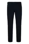 Hugo Boss Cotton Trousers With Front And Back Pockets In Black