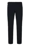 Hugo Boss Boss Cotton Trousers In Blue