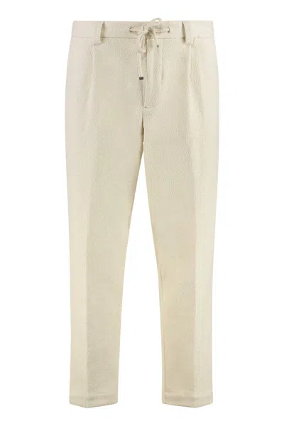HUGO BOSS BOSS COTTON TROUSERS