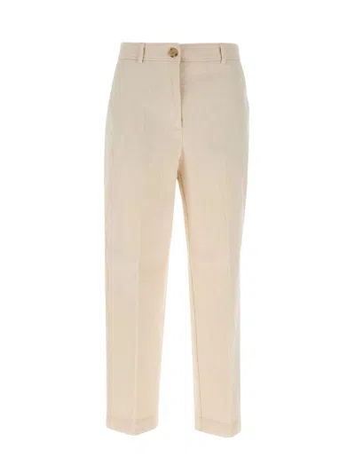 Hugo Boss Boss Women Corduroy Trousers In Neutral