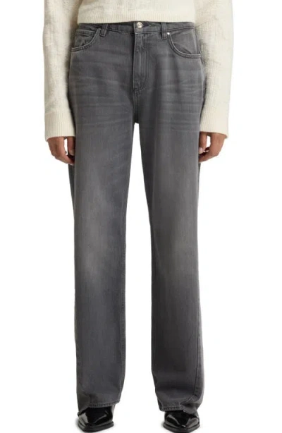 Hugo Boss Crossroad Boyfriend Jeans In Grey Denim In Gray