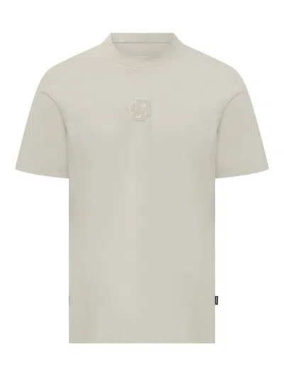Hugo Boss Boss C-taut Logo T-shirt In White