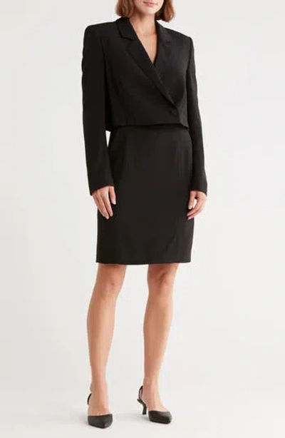 Hugo Boss Boss Dajoana Long Sleeve Blazer Dress