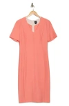 Hugo Boss Boss Damaisa Sheath Dress In Pink