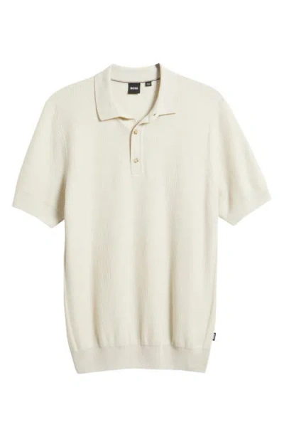Hugo Boss Daremo Polo In Open White