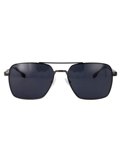 Hugo Boss Boss Dark Ruthenium Black Stainless Steel Sunglasses