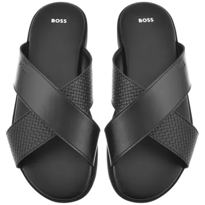 Hugo Boss Boss Darrel Sliders Black