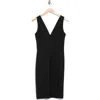 Hugo Boss Boss Datuxa Sheath Dress In Black