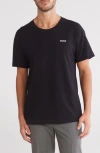 Hugo Boss Boss Dave Stretch Cotton T-shirt In Black